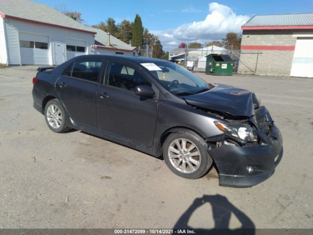 TOYOTA COROLLA 2010 2t1bu4ee4ac276231