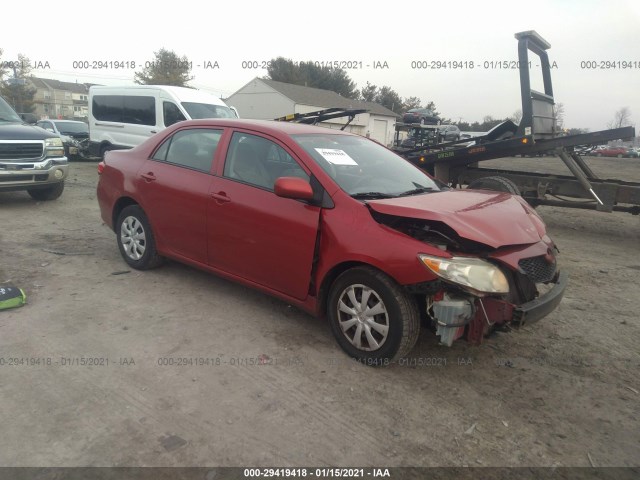 TOYOTA COROLLA 2010 2t1bu4ee4ac281610