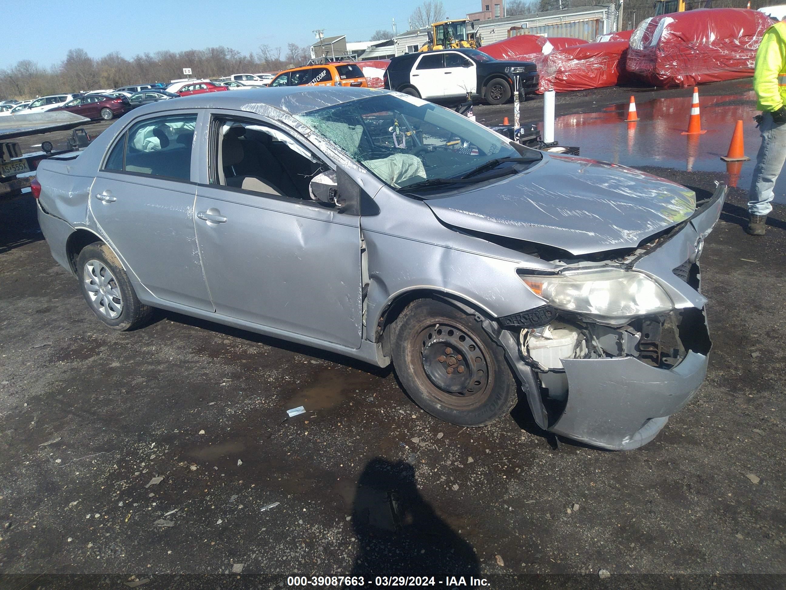 TOYOTA COROLLA 2010 2t1bu4ee4ac284877