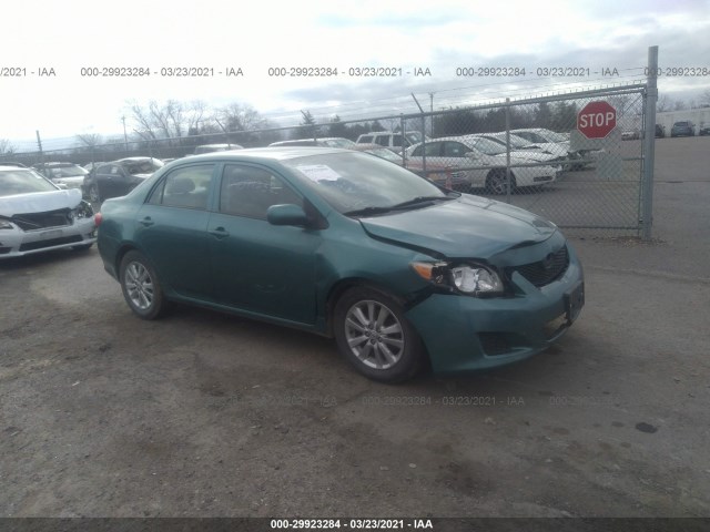 TOYOTA COROLLA 2010 2t1bu4ee4ac289545