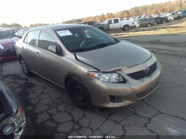 TOYOTA COROLLA 2010 2t1bu4ee4ac295877