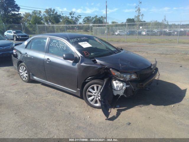 TOYOTA COROLLA 2010 2t1bu4ee4ac297127