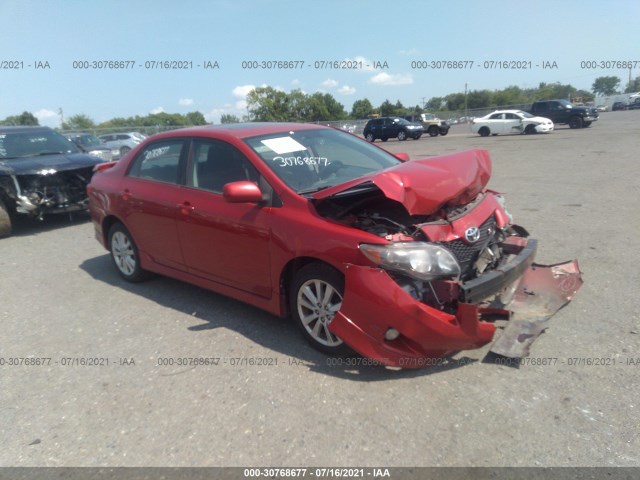 TOYOTA COROLLA 2010 2t1bu4ee4ac297130