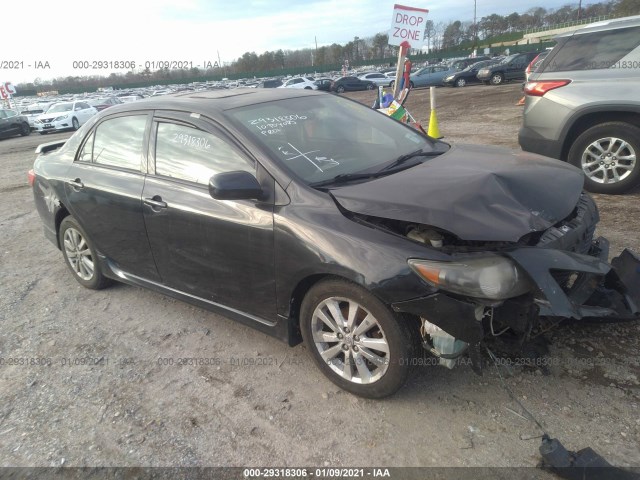 TOYOTA COROLLA 2010 2t1bu4ee4ac299458