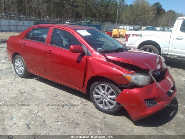 TOYOTA COROLLA 2010 2t1bu4ee4ac307087