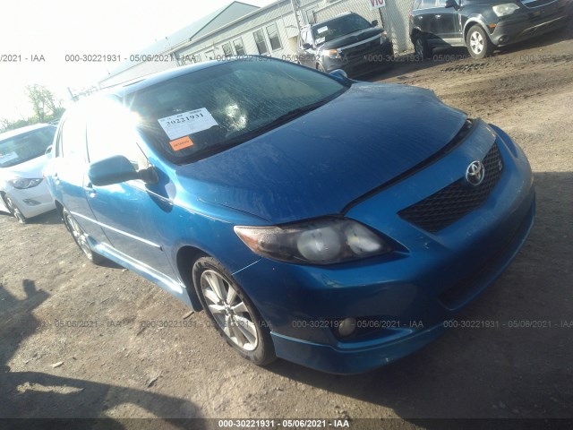 TOYOTA COROLLA 2010 2t1bu4ee4ac308417