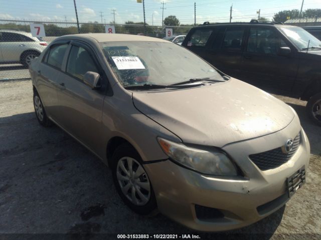 TOYOTA COROLLA 2010 2t1bu4ee4ac308563