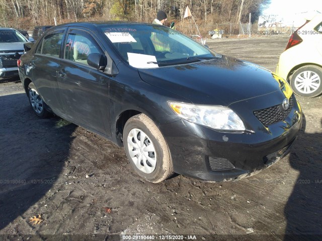 TOYOTA COROLLA 2010 2t1bu4ee4ac309485