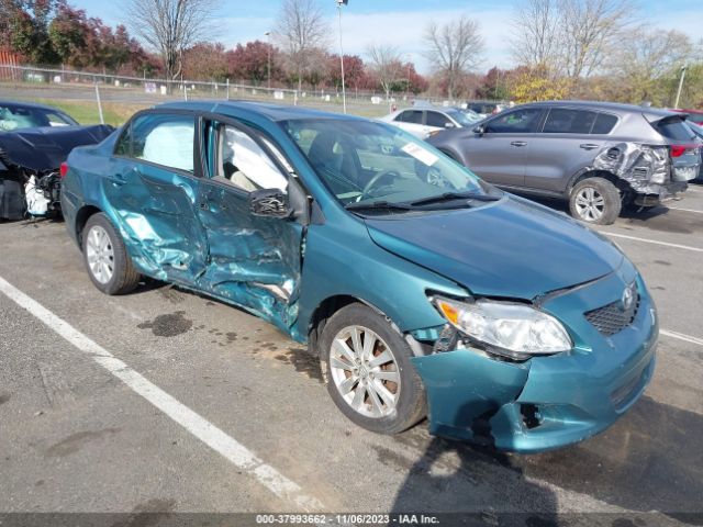 TOYOTA COROLLA 2010 2t1bu4ee4ac345001