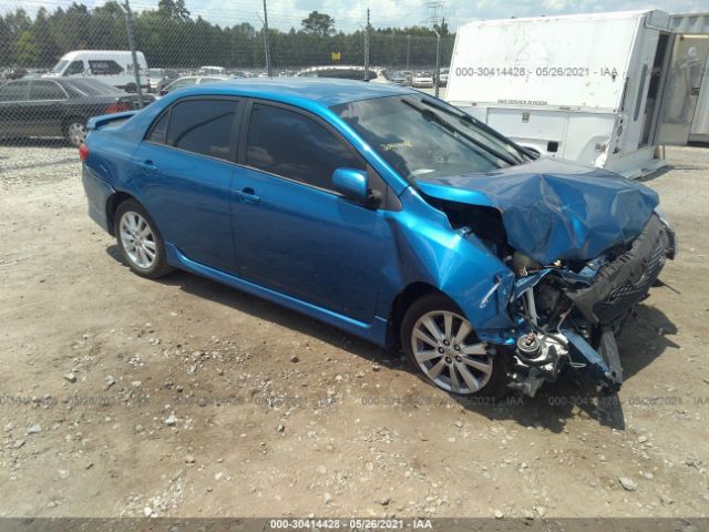 TOYOTA COROLLA 2010 2t1bu4ee4ac388592