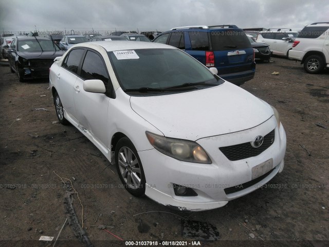 TOYOTA COROLLA 2010 2t1bu4ee4ac399303