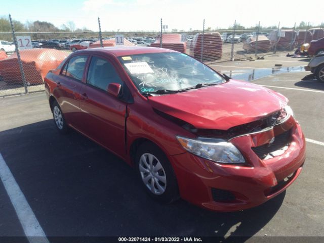 TOYOTA COROLLA 2010 2t1bu4ee4ac409554