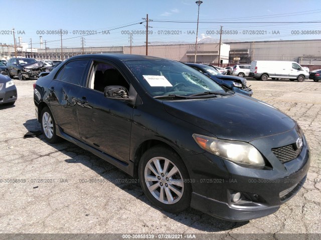 TOYOTA COROLLA 2010 2t1bu4ee4ac409716