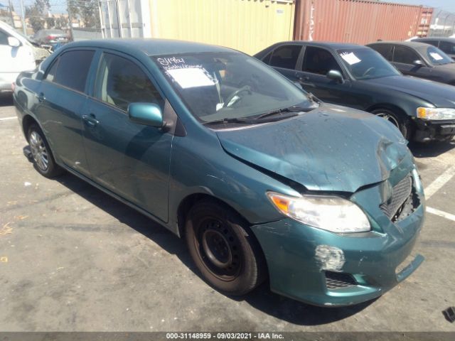 TOYOTA COROLLA 2010 2t1bu4ee4ac411126