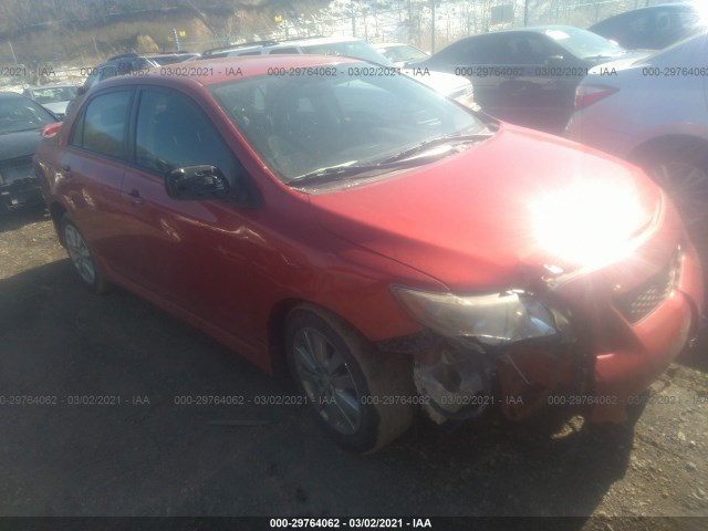 TOYOTA COROLLA 2010 2t1bu4ee4ac412454