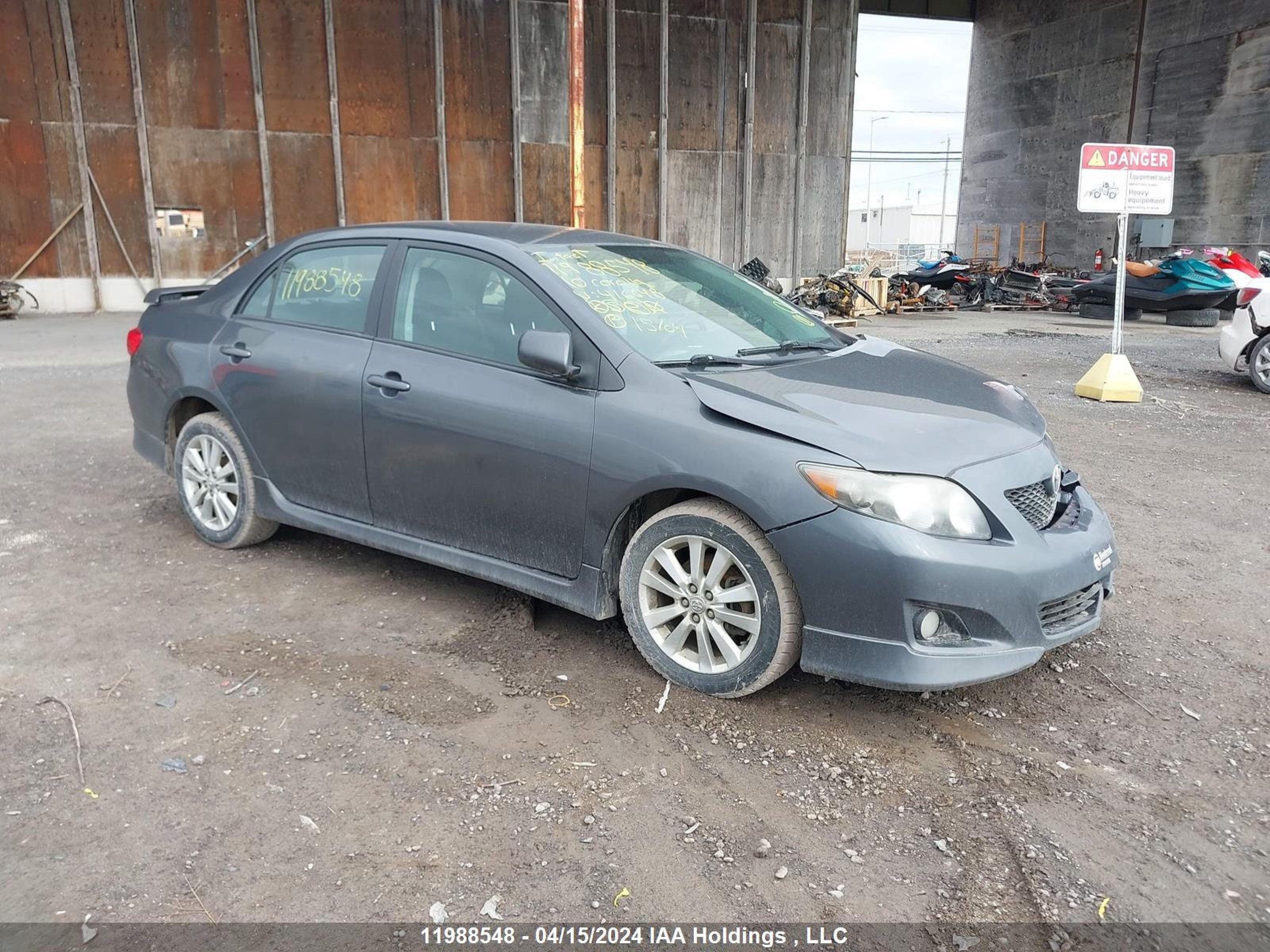 TOYOTA COROLLA 2010 2t1bu4ee4ac416648