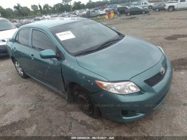 TOYOTA COROLLA 2010 2t1bu4ee4ac420098