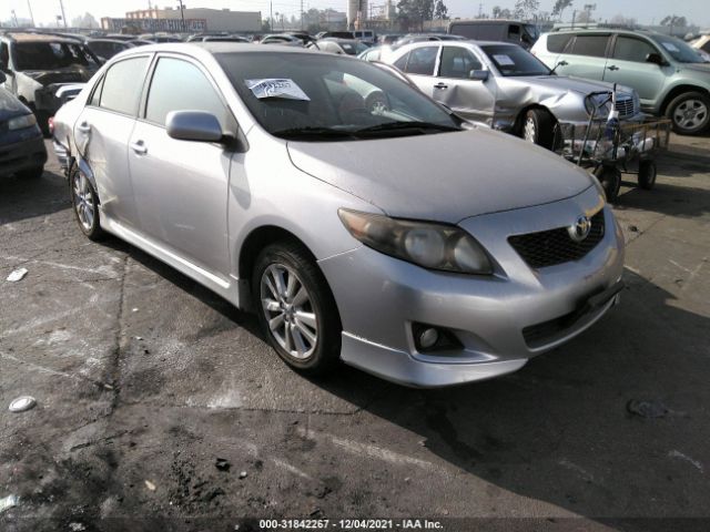 TOYOTA COROLLA 2010 2t1bu4ee4ac430341