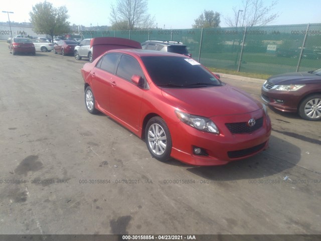 TOYOTA COROLLA 2010 2t1bu4ee4ac443011