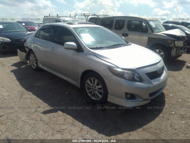 TOYOTA COROLLA 2010 2t1bu4ee4ac449035