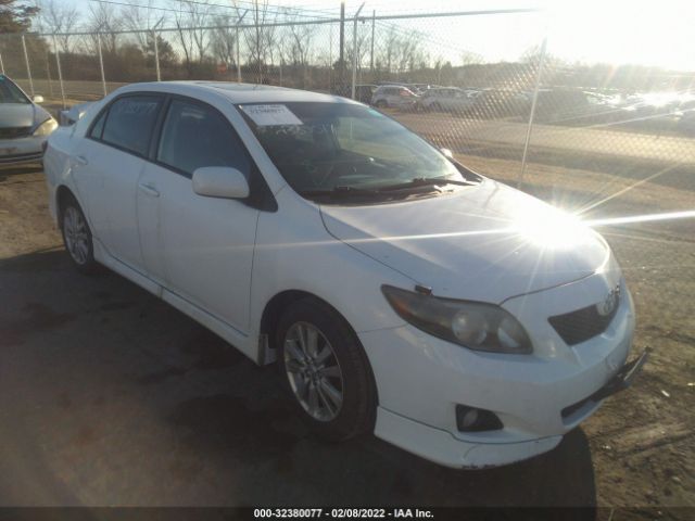 TOYOTA COROLLA 2010 2t1bu4ee4ac453151