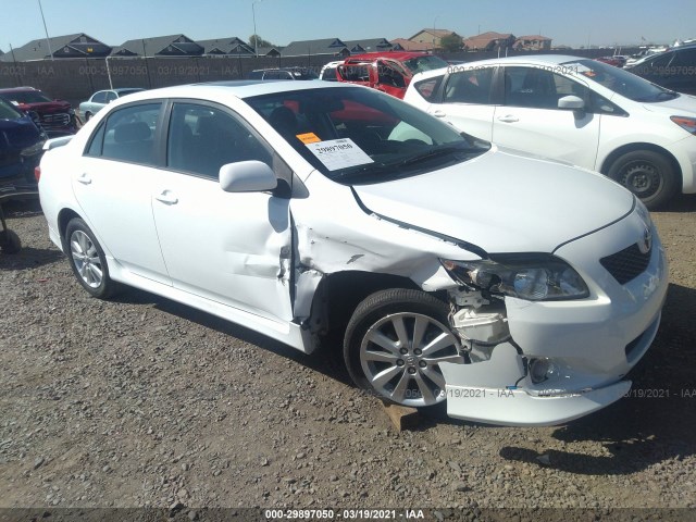 TOYOTA COROLLA 2010 2t1bu4ee4ac457037