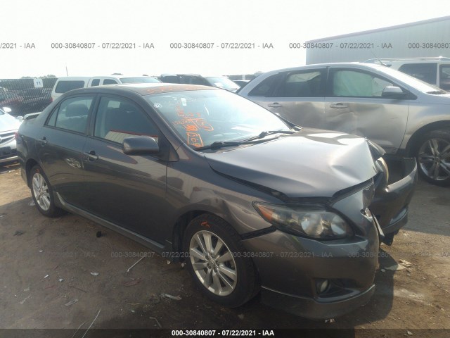 TOYOTA COROLLA 2010 2t1bu4ee4ac489731