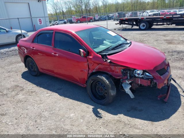 TOYOTA COROLLA 2010 2t1bu4ee4ac501120