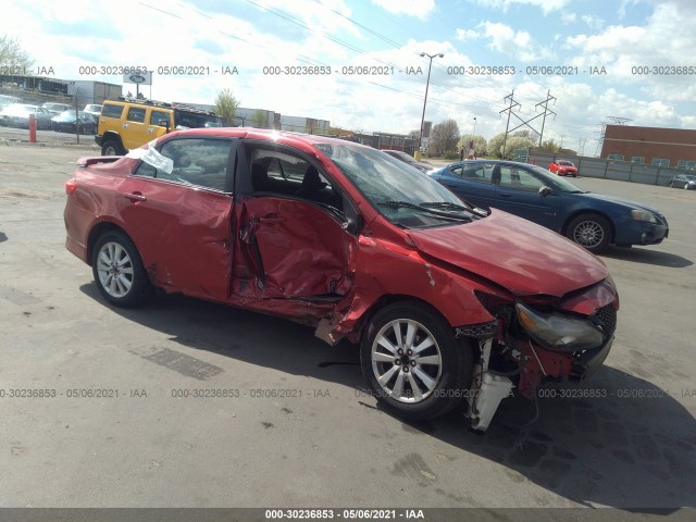 TOYOTA COROLLA 2010 2t1bu4ee4ac511257