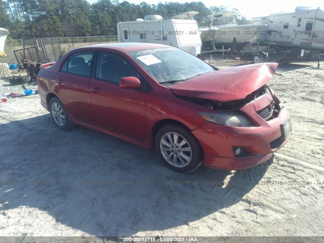 TOYOTA COROLLA 2010 2t1bu4ee4ac511596