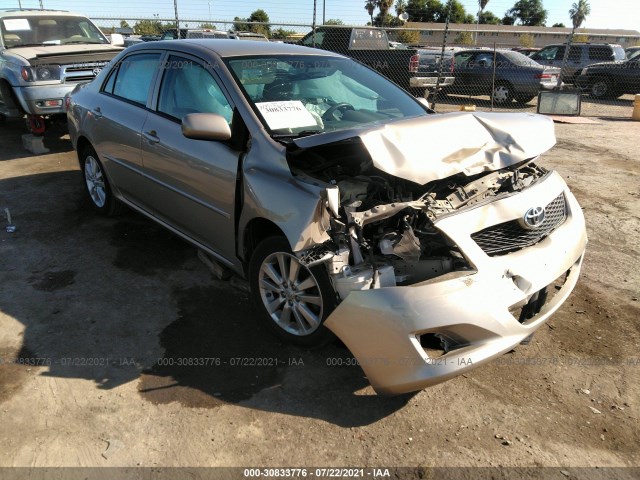 TOYOTA COROLLA 2010 2t1bu4ee4ac512358