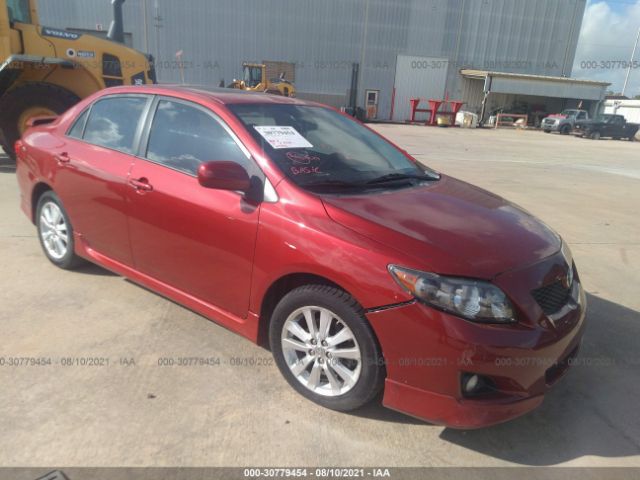 TOYOTA COROLLA 2010 2t1bu4ee4ac512439