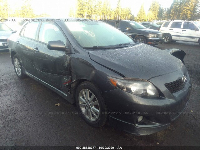 TOYOTA COROLLA 2010 2t1bu4ee4ac521089