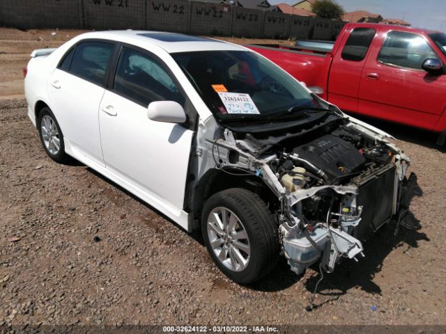 TOYOTA COROLLA 2010 2t1bu4ee4ac527149