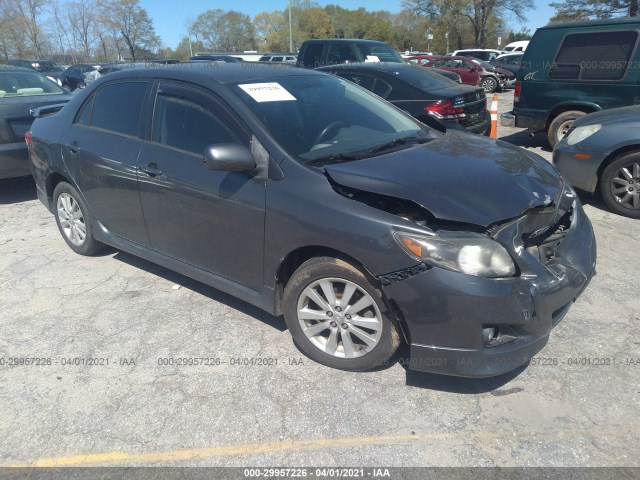 TOYOTA COROLLA 2010 2t1bu4ee4ac531041