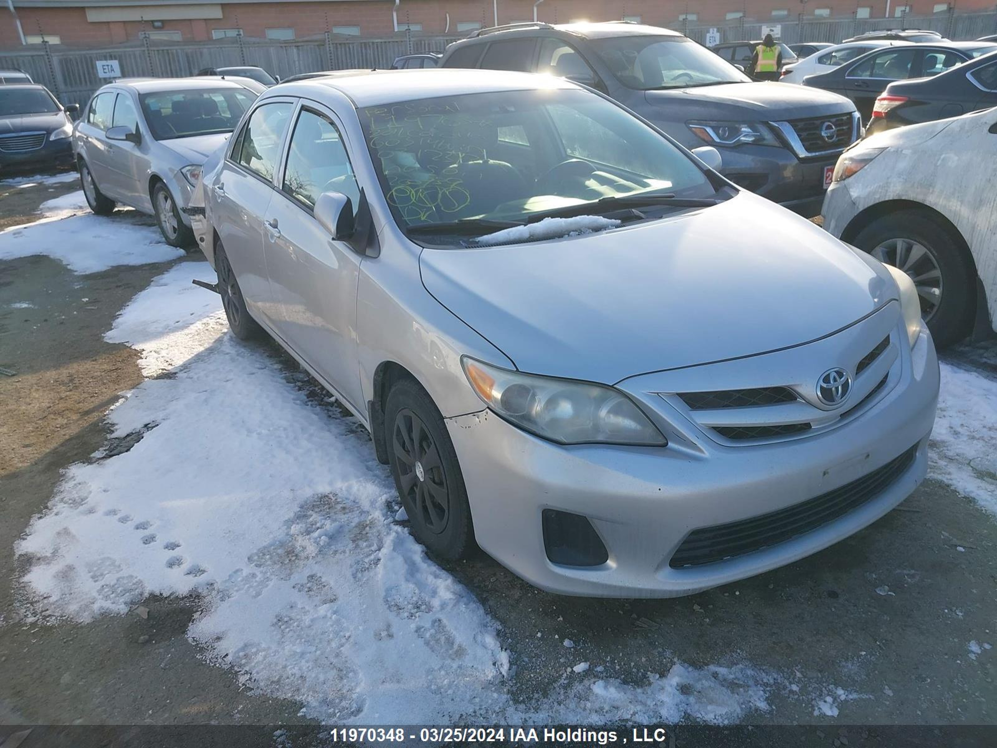 TOYOTA COROLLA 2011 2t1bu4ee4bc603146