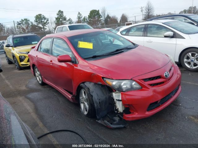 TOYOTA COROLLA 2011 2t1bu4ee4bc615247