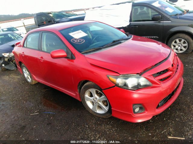 TOYOTA COROLLA 2011 2t1bu4ee4bc618018