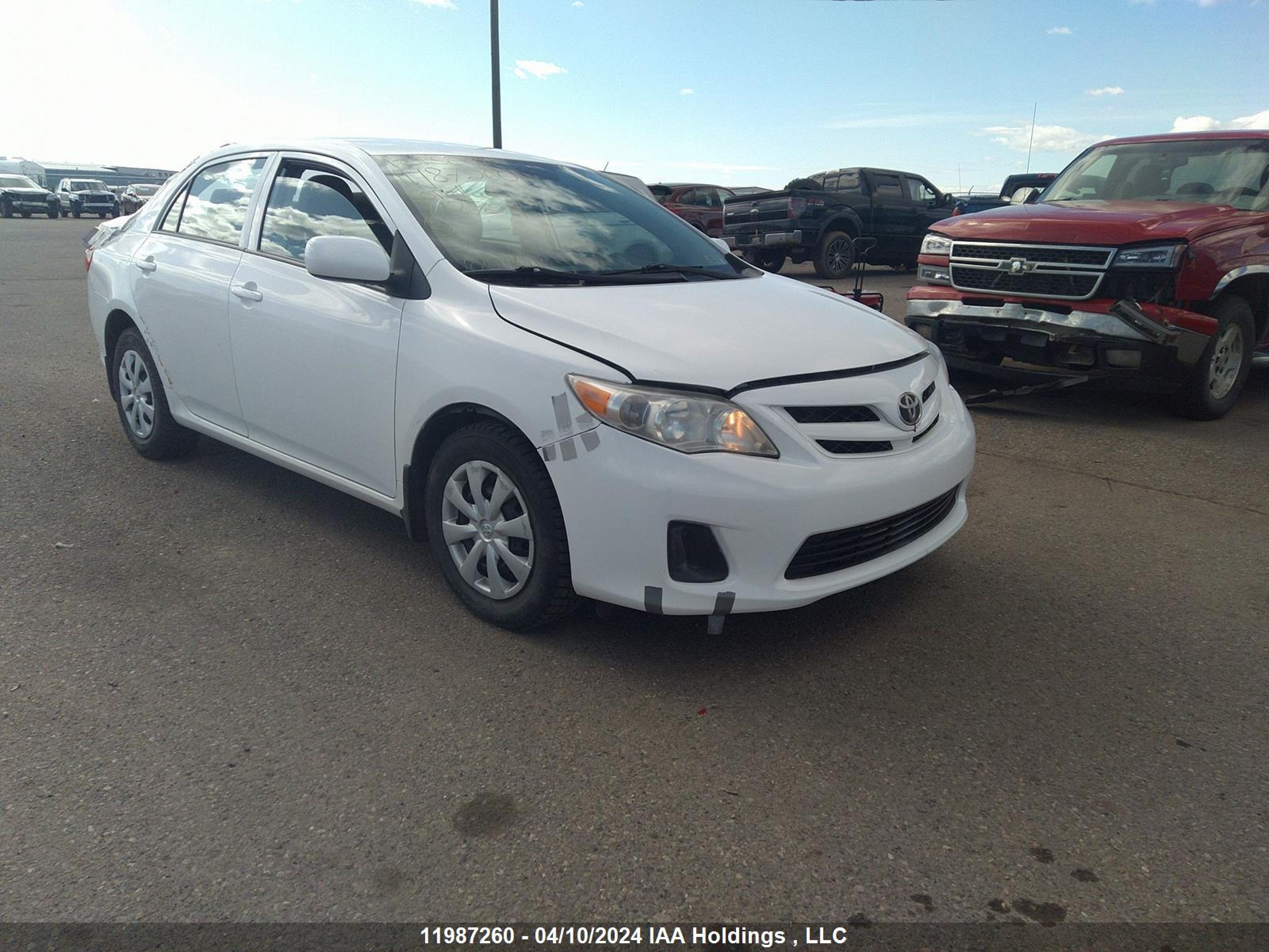 TOYOTA COROLLA 2011 2t1bu4ee4bc712724