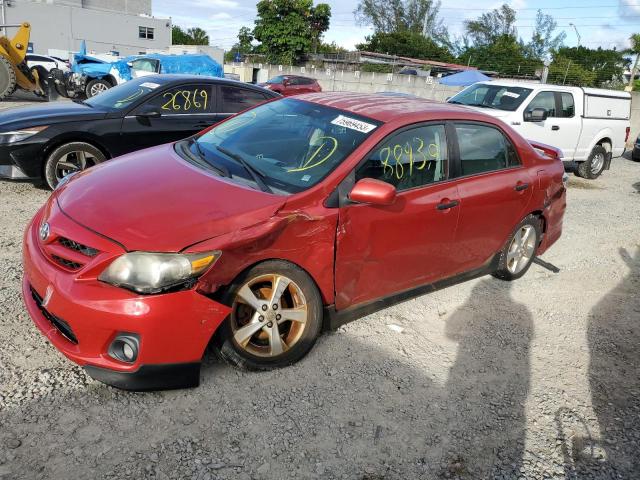 TOYOTA COROLLA 2011 2t1bu4ee4bc722105