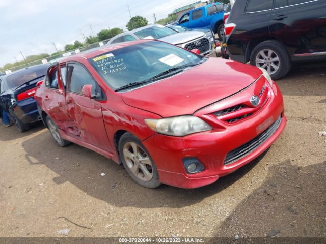 TOYOTA COROLLA 2011 2t1bu4ee4bc742550