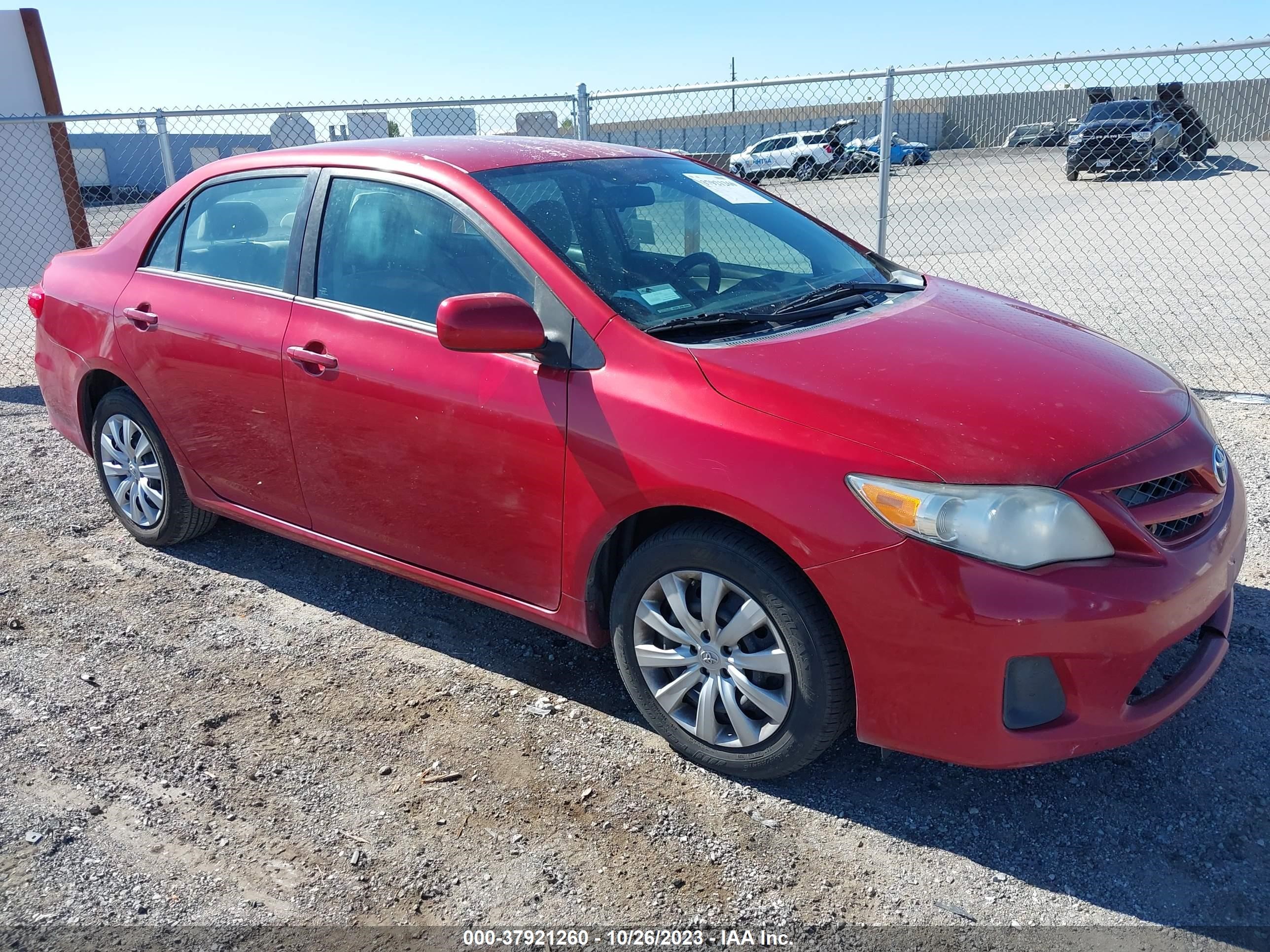 TOYOTA COROLLA 2012 2t1bu4ee4cc834386