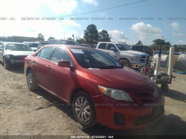 TOYOTA COROLLA 2012 2t1bu4ee4cc860485