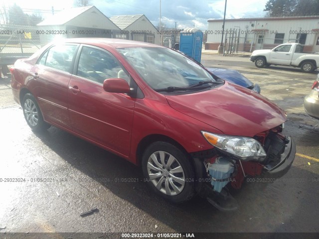 TOYOTA COROLLA 2013 2t1bu4ee4dc054129