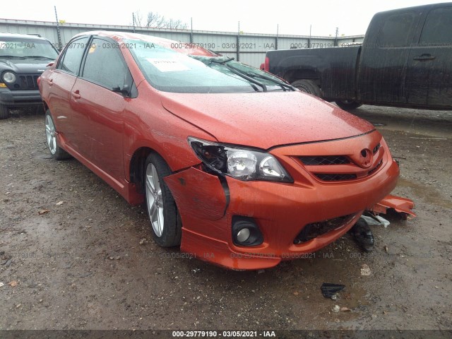 TOYOTA COROLLA 2013 2t1bu4ee4dc077118