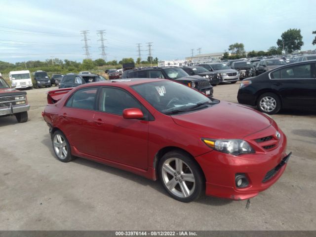 TOYOTA COROLLA 2013 2t1bu4ee4dc124843