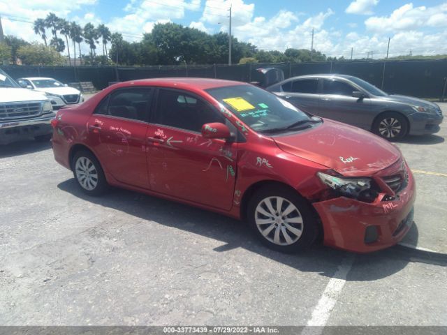 TOYOTA COROLLA 2013 2t1bu4ee4dc924459