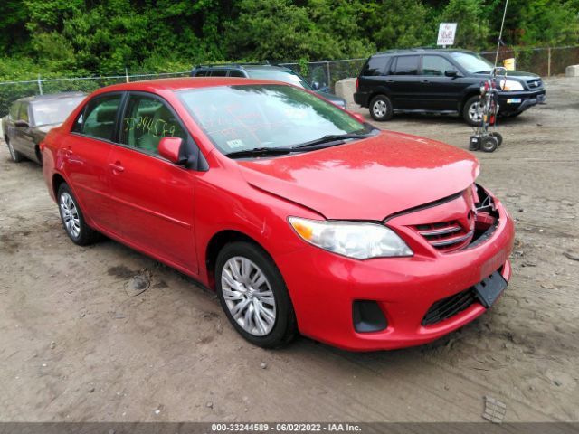 TOYOTA COROLLA 2013 2t1bu4ee4dc958109