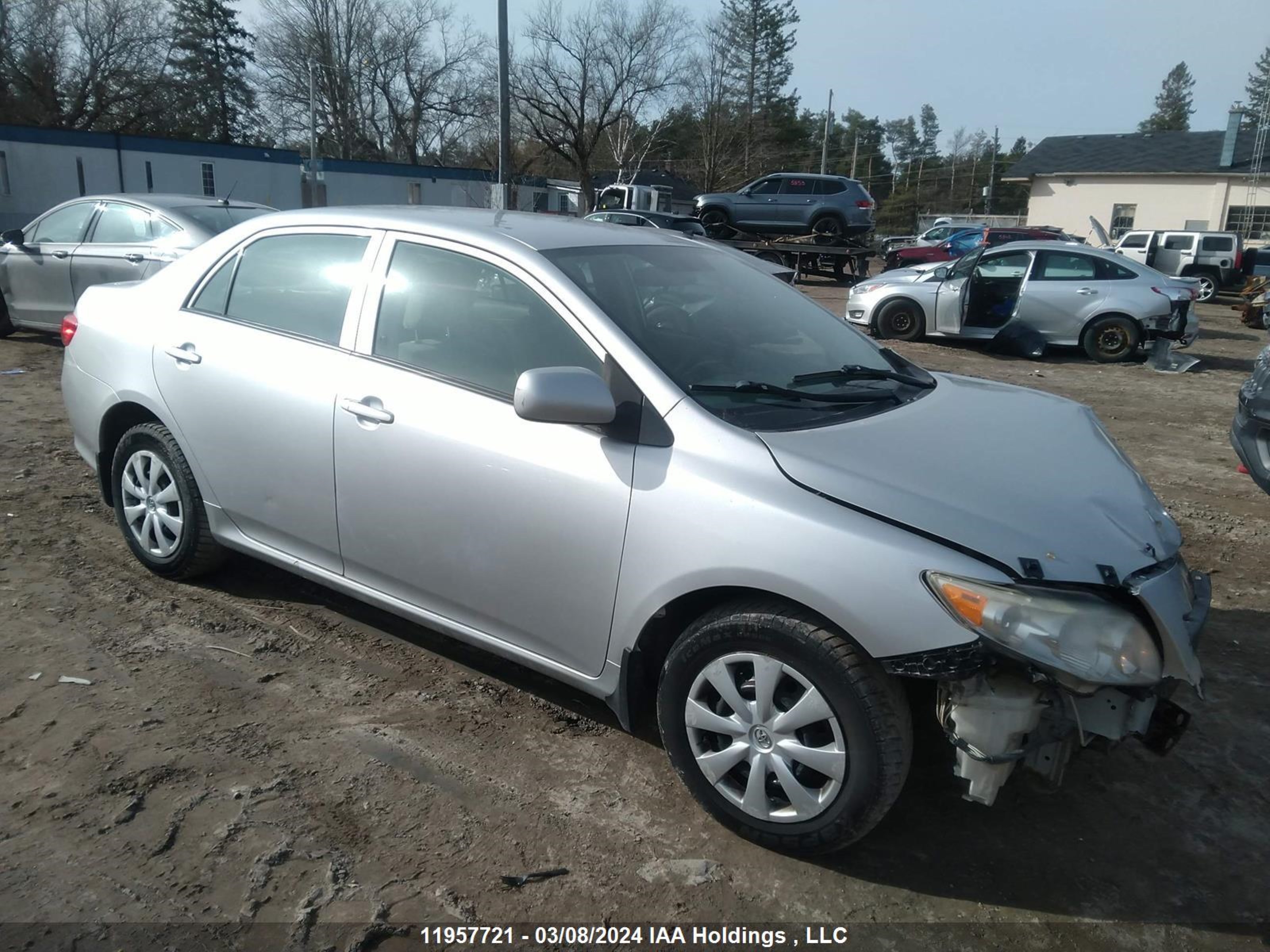 TOYOTA COROLLA 2010 2t1bu4ee5ac200467