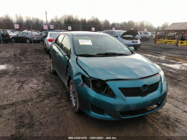 TOYOTA COROLLA 2010 2t1bu4ee5ac243450